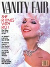 Vanity Fair December 1984 magazine back issue cover image