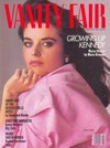 Vanity Fair February 1986 magazine back issue cover image