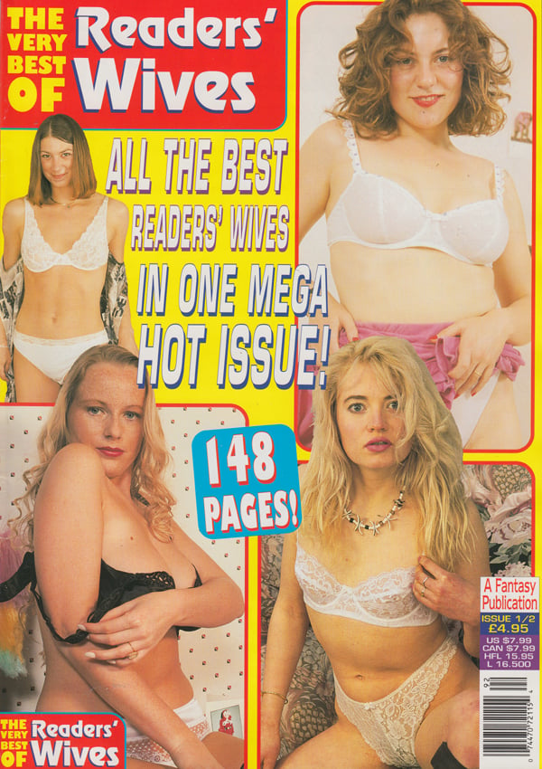 Very Best of Readers' Wives Vol. 1 # 2 magazine back issue Very Best of Readers' Wives magizine back copy all the best readers wives meda issue elleen verity hayley shirley lydisa fantasy x channel glossop 