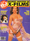 Tori Welles magazine cover appearance Velvet Classic April 1991 - Sexiest Mouths in X-Films