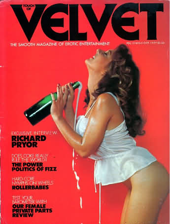 Velvet October 1977 magazine back issue Velvet magizine back copy Velvet October 1977 Adult Top-Shelf Blue Magazine Back Issue Publishing Naked Pornographic X-Rated Images. Exclusive Interview Richard Pryor.