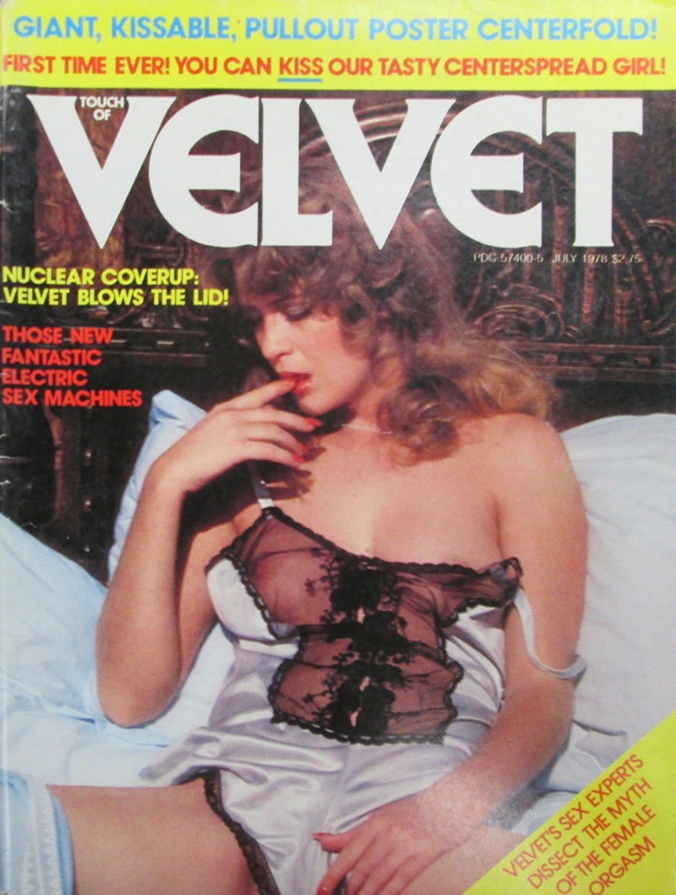 Velvet July 1978 magazine back issue Velvet magizine back copy Velvet July 1978 Adult Top-Shelf Blue Magazine Back Issue Publishing Naked Pornographic X-Rated Images. Giant, Kissable, Pullout Poster Centerfold!.