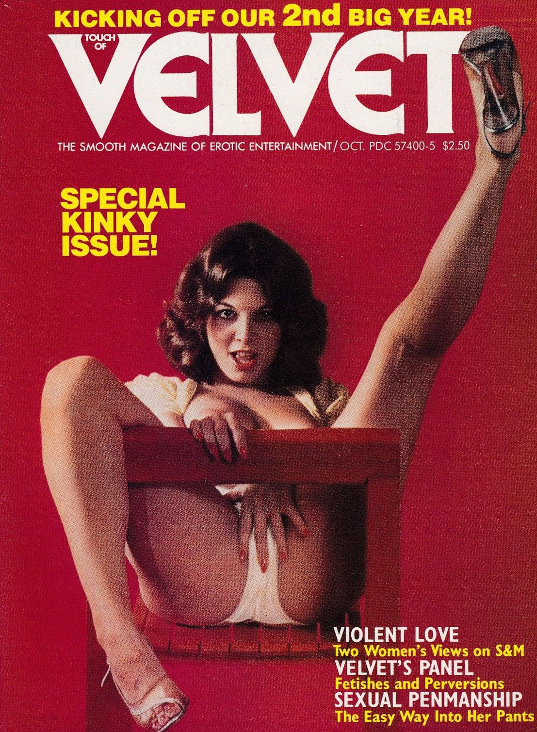 Velvet October 1978 magazine back issue Velvet magizine back copy Velvet October 1978 Adult Top-Shelf Blue Magazine Back Issue Publishing Naked Pornographic X-Rated Images. Special Kinky Issue!.