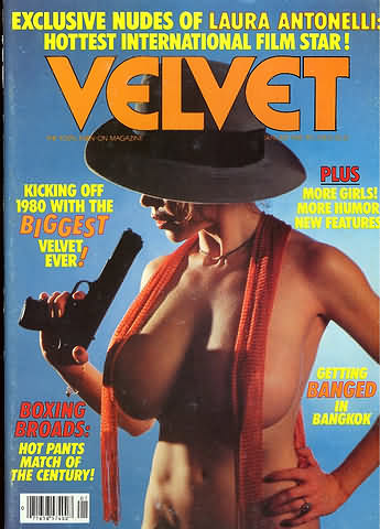 Velvet January 1980 magazine back issue Velvet magizine back copy Velvet January 1980 Adult Top-Shelf Blue Magazine Back Issue Publishing Naked Pornographic X-Rated Images. Kicking Off 1980 With The Biggest Velvet Ever!.