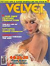 Velvet January 1981 Magazine Back Copies Magizines Mags