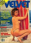 Velvet August 1986 magazine back issue cover image
