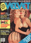 Dorothiea Hudley magazine pictorial Velvet December 1986
