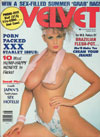 Velvet August 1987 magazine back issue