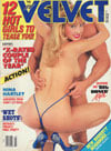 Nina Hartley magazine cover appearance Velvet July 1988
