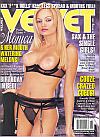 Monica Mayhem magazine cover appearance Velvet # 89, September 2004