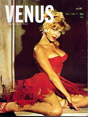 Venus Vol. 2 # 3 magazine back issue Venus magizine back copy 