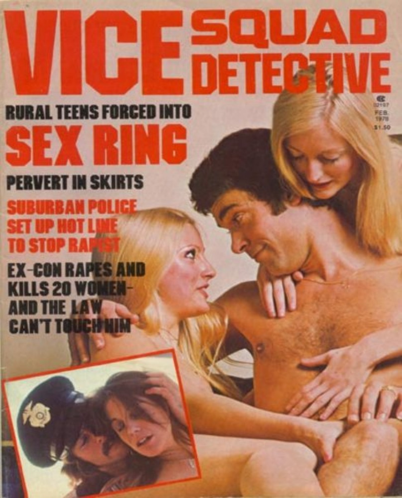 Vice Squad February 1978 magazine back issue Vice Squad magizine back copy Vice Squad February 1978 Detective Vintage Pulp Magazine Back Issue Featuring All True Stories, No Fiction. Rural Teens Forced Into Sex Ring.