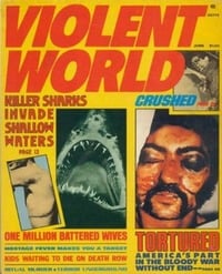 Violent World June 1977 magazine back issue