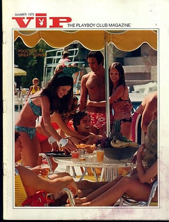 VIP Summer 1973 magazine back issue VIP magizine back copy 