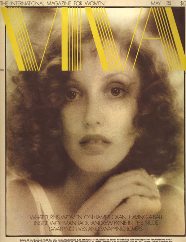 Viva May 1974 magazine back issue Viva magizine back copy viva magazine back issues  70s international magazine for women classic porn pics xxx racy 1970s gir