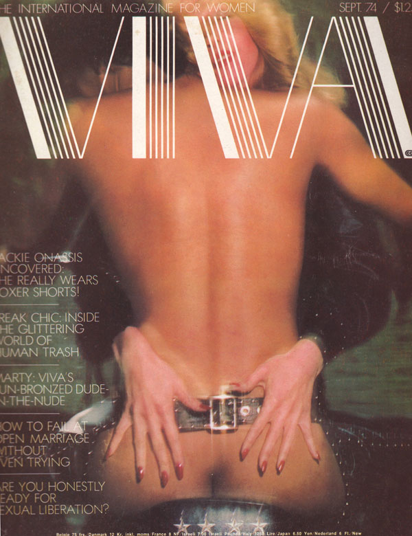 Viva September 1974 magazine back issue Viva magizine back copy viva magazine international magazine for women back issues jan 1976 hot 70s porn mag xxx sex pics