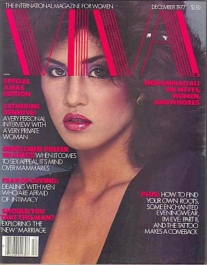 Viva December 1977 magazine back issue Viva magizine back copy 