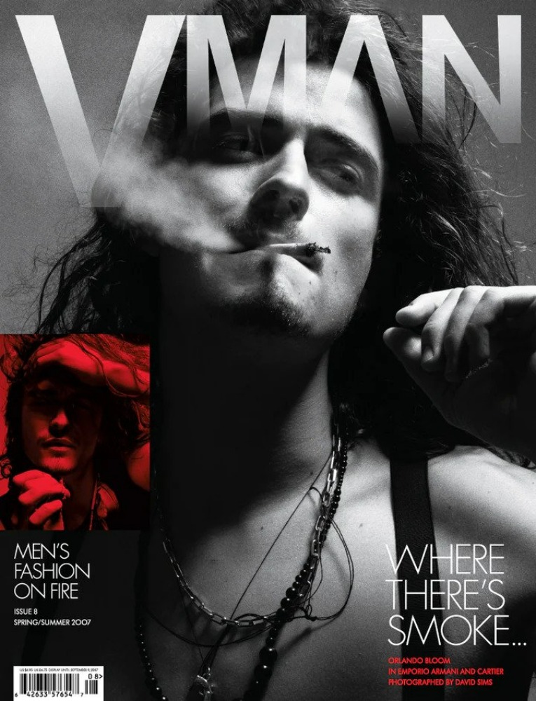 VMan # 8, Spring/Summer 2007 magazine back issue VMan magizine back copy 