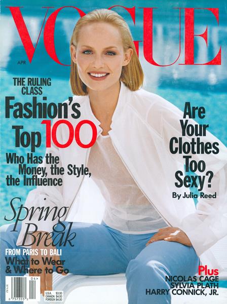Vogue April 1998, , The Ruling Class Fashion's Top 100 Who Has Th
