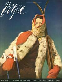 Denise Matthews magazine cover appearance Vogue January 1939