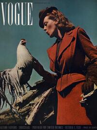 Denise Matthews magazine cover appearance Vogue October 1939