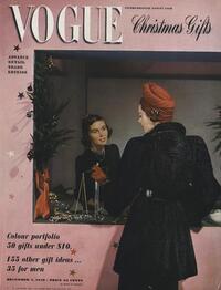 Denise Matthews magazine cover appearance Vogue December 1940