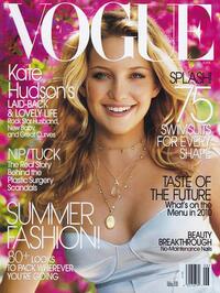 Kate Hudson magazine cover appearance Vogue June 2004