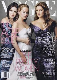 Vogue August 2004 magazine back issue cover image