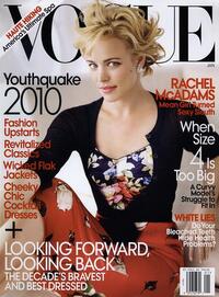 Rachel Mcadams magazine cover appearance Vogue January 2010