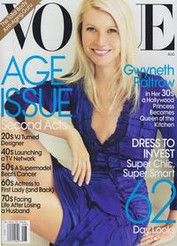 Gwyneth Paltrow magazine cover appearance Vogue August 2010