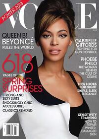 Vogue March 2013 magazine back issue cover image