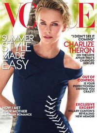 Vogue June 2014 magazine back issue cover image