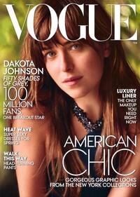 Vogue February 2015 magazine back issue cover image
