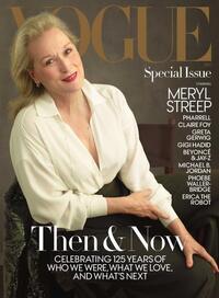 Meryl Streep magazine cover appearance Vogue December 2017