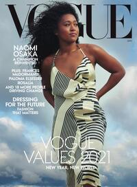 Vogue January 2021 magazine back issue