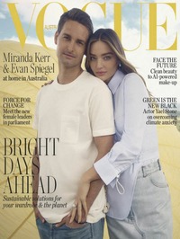 Vogue Australia August 2022 magazine back issue