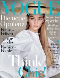 Vogue Germany March 2017 magazine back issue cover image