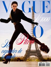 Vogue France September 2019 magazine back issue cover image