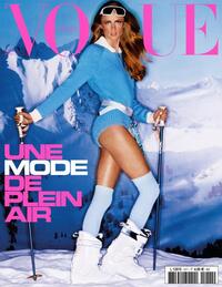 Vogue France October 2020 magazine back issue cover image