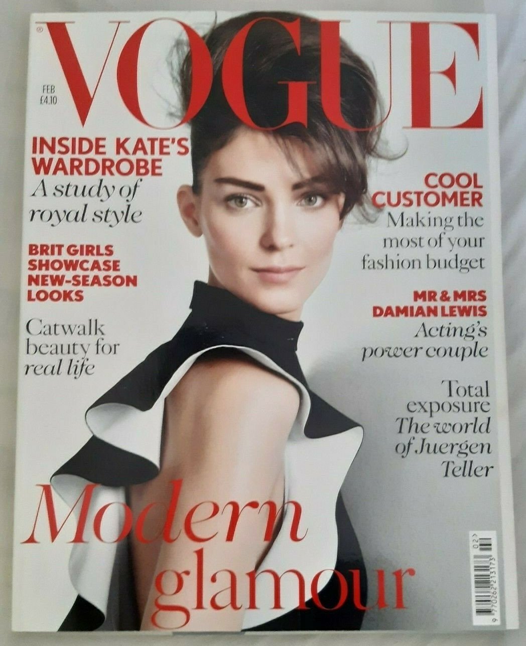 Vogue UK February 2013, , Inside Kate's wardrobe a study of royal