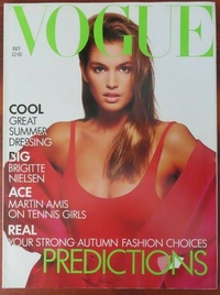Vogue UK July 1988 magazine back issue cover image