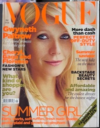 Gwyneth Paltrow magazine cover appearance Vogue UK May 2010