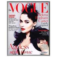 Helena Bonham Carter magazine cover appearance Vogue UK July 2013