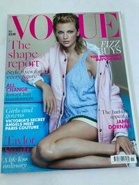 Taylor Swift magazine cover appearance Vogue UK November 2014