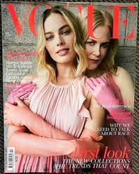Vogue UK February 2018 magazine back issue cover image