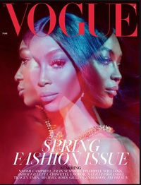 Vogue UK March 2019 magazine back issue cover image