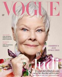 Vogue UK June 2020 magazine back issue cover image