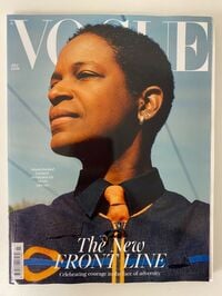 Vogue UK July 2020 magazine back issue cover image