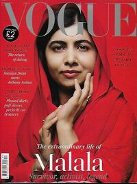Vogue UK July 2021 magazine back issue cover image
