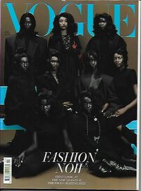 Vogue UK February 2022 magazine back issue